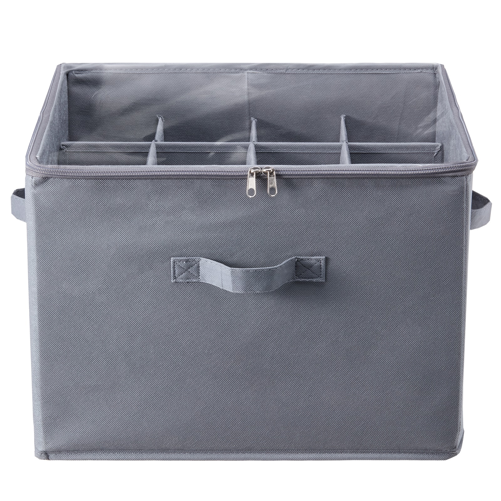 Under Bed Shoe Storage Organizer With Clear Window And Dividers_voghion.com